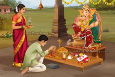 List Of Goddesses, Vishu Kani, Ashburn Virginia, Vasant Panchami, Diwali Drawing, Saraswati Puja, Ganesh Puja, Indian Traditional Paintings, Basant Panchami