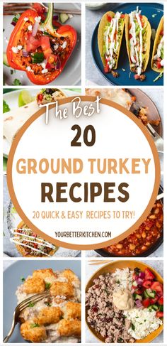 the best ground turkey recipes to try