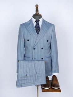 This Hudson Light Blue Set Blazer Linen Suit is expertly crafted to provide a stylish and comfortable option for any formal occasion. Made from high-quality linen fabric, this suit ensures a professional and polished look. Its light blue color adds a touch of sophistication to your wardrobe. Men’s Blue Linen Suit, Fitted Blue Linen Suit, Light Blue Linen Suit, Light Blue Semi-formal Sets With Notch Lapel, Blue Single-breasted Linen Suit, Men Linen Shirt, Linen Shirt Men, Linen Suit, African Men