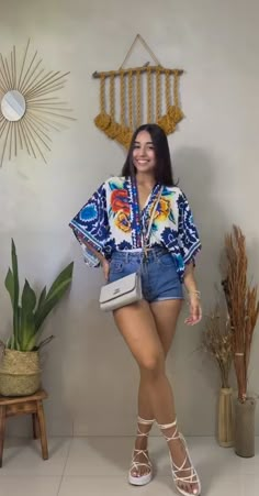 Tropical Outfit, Cruise Outfits, Festival Looks, Hippie Outfits, Looks Chic, Cute Summer Outfits