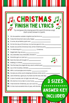 christmas printable worksheet for kids to practice the song and read alouds