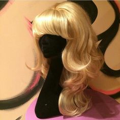 Gyaru Wig, 60’s Hair, High Fashion Hair, Drag Wigs, Dramatic Hair