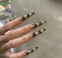 Hippie Nails, Punk Nails, Edgy Nails, Her Nails, Nails Only, Black Nail, Gem Nails, Minimalist Nails, Luxury Nails