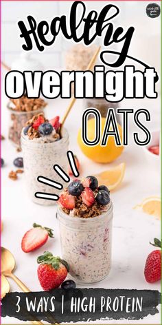 Our overnight oats with chia seeds and Greek yogurt start with a base layer and we show you 3 different mix-ins to change up the flavors including peanut butter banana, apple cinnamon, and mixed berry. Chia Seeds And Yogurt, 21 Day Fix Overnight Oats, Overnight Oats With Chia Seeds, Oats With Chia Seeds, Overnight Oats With Chia, Plate Method, Oats With Yogurt, Peanut Butter Banana Oats, Healthy Overnight Oats