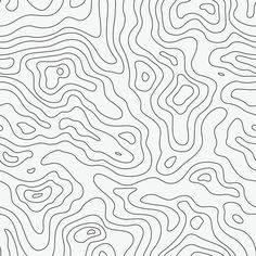 a black and white pattern with lines in the form of waves on a white background