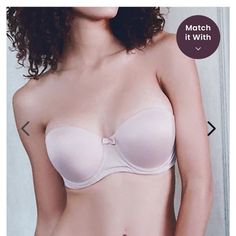 The Va Bien Ultra Lift Full Cup Strapless Bra 1506 Is Perfect For The Bride Who Wants Lightweight, Superior Support -- With The Added Bonus Of Three Flexible Stays Encased In The Seamless Contour Cup. Convertible, Removable Straps May Be Worn Strapless, Traditional-Style, Halter Or Crossback For Versatility. Va Bien's Ultra Lift Full Cup Strapless Bra Is Also A Great Choice For The Woman Who's Full-Busted, Heavier Busted Or Has Had Her Breasts Augmented. Gold Bra, Calvin Klein Bralette, 32d Bra, Kardashian Kollection, Printed Bras, Mesh Bra, Lululemon Sports Bra, Babydoll Lingerie, Demi Bra