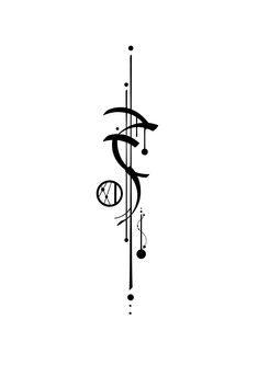 a black and white image of musical notes