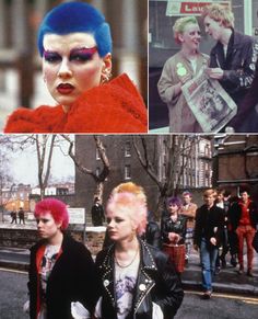 80s Androgyny, 70s Punk Girl, 70s Punk Makeup, 70s Punk Aesthetic, 90's Punk, 1970s Punk, Blitz Kids, Punk 90s