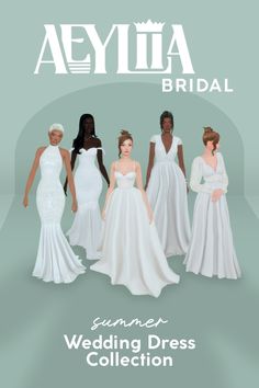 the wedding dress collection for aeylia bridal is available in all sizes and colors