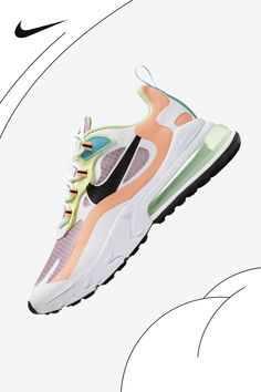 Nike 270 Women Outfit, Nike 270 Women, Nike Air Max 270 React, 270 React, Air Max 270 React, Shoes Sneakers Nike