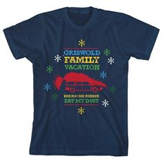 a t - shirt with the words griswod family vacation and an image of a