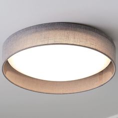 a light that is on in the ceiling