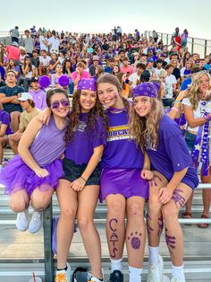 Team Purple Ideas, Purple Out Theme Outfit, Purple Day Spirit Week, School Color Day Spirit Week, Purple Color Wars Outfit, Spirit Week Color Day Outfits, Purple Out Spirit Week, Grade Wars Spirit Week, Purple Out Outfits Spirit Week