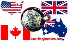 an image of money in front of the map of australia and flag with text that reads smart taxters com