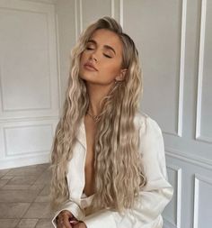 Beauty Works Hair Extensions, Mermaid Waves, Beauty Works, Edgy Hair, Hair Setting, Long Blonde, Long Blonde Hair, Mermaid Hair, Blonde Beauty