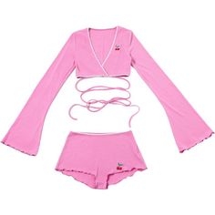 Please refer to our sizing chart for a guideline when choosing a size. 5 business days order processing time. 90% polyester 10% spandex Pink Cotton V-neck Sets, Pink V-neck Cotton Sets, Pink V-neck Stretch Sets, Pink Stretch V-neck Sets, Trendy Stretch V-neck Sets, Fitted V-neck Loungewear Sets, Cherry Embroidery, Techno Fashion, Sci Fi Fashion