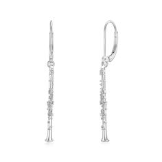 PRICES MAY VARY. 【Design Inspiration】❁❁Clarinet earrings are beautiful and unique accessory that can add a special touch to any outfit. They come well presented and wonderful as a present for a friend, family or your loved one. 【Safe Material】❁❁ Clarinet earrings: 925 Sterling Silver, a right thickness, is strong and not easy to break, cool and comfortable, 100% nickel-free, lead-free, cadmium-free. Not contain any allergic element. 【Package Including】❁❁ Clarinet earrings (30.9mm/ 1.21inch), Wei Graduation Jewelry, Music Jewelry, Branded Gifts, Christmas Gifts For Women, Accessories Unique, Music Lovers, Sterling Earrings, Ideal Gift, Jewelry Gifts