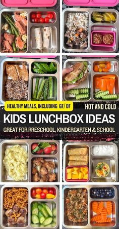 lunch box ideas for kids that are healthy and easy to pack up in the kitchen