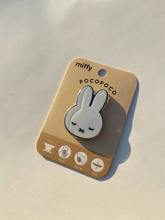 Miffy aesthetic popsocket clean aesthetic sleepy bunny Miffy Popsocket, Pop Socket Aesthetic, Aesthetic Popsockets, Popsockets Aesthetic, Miffy Stuff, Miffy Aesthetic, Popsocket Design, Cute Popsockets, Sleepy Bunny