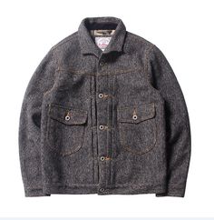 Mens Vintage Winter Thickened Jacket Casual Loose Wool Blend Tweed Business Coat   Package include: 1  Casual Jacket   Note: 1.Actual fabric colors may vary slightly from online colors due to variations in screen color settings. 2.The size is Asian size ,usually is smaller than normal US/UK/RU/EU/AU size.Each size's parameters are measured by lying the product on a flat table and measuring its outer dimensions. To be safe,Please measure one of your own jacket to make comparison with ours, so as Red Tornado, Safari Outfits, Red Wind, Vintage Menswear, Pepper Salt, Heavy Coat, Tweed Coat, Workwear Fashion, Stylish Jackets