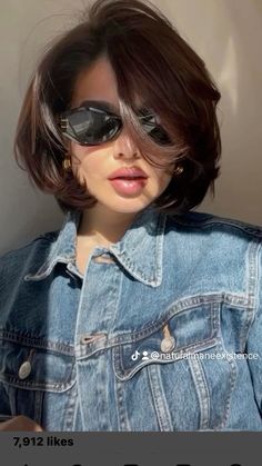 Italian Bob, Edgy Short Haircuts, Short Haircut Styles, Short Brown Hair, Chin Length Hair, Mob Wife, Peinados Fáciles Para Cabello Corto, Shot Hair Styles