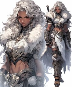 White Hair Female, Dragon Age Origins Morrigan, Female Barbarian, Badass Style, Game Character Design, Character Portraits