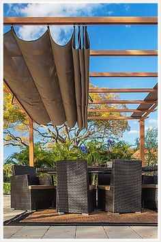 Pergolas - Amazon.com, everyone's favorite online retailer. Click to search for everything you love now. Balcony Ideas Apartment Outdoor, Garden Rustic, Pergola Ideas, Modern Pergola, Outdoor Spa, Apartment Balcony Decorating, Ideas Vintage, Canopy Outdoor, House Landscape