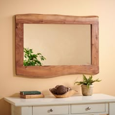 Edge Wood | Wild Wings. Copper Wood Mirror, Wood Vanity Mirror Lowe's, Desk Mirrors Wood, Cute Wooden Mirrors, Raw Wood Rectangle Mirror, Modern Wood Framed Mirror, Mirrors Wood Frame, Horizontal Mirror Rustic Farmhouse Entryway, Farmhouse Wood Vanity Mirror