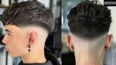 Taper Fade Short Hair, Mid Fade Haircut, Best Fade Haircuts, Short Hair For Boys, Short Fade Haircut, Muka Lelaki, Buzz Cut Hairstyles