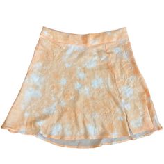 Brand New Never Worn Smoke Free Home Size 2 Free People Brand Summer Peach Skirt, Casual Orange Skirt For Brunch, Orange Mini Skirt For Summer Day Out, Summer Orange Mini Skirt, Orange Skort For Summer, Spring Peach Flowy Skirt, Orange Lined Mini Skirt For Summer, Summer Orange Lined Mini Skirt, Spring Orange Skirted Skort