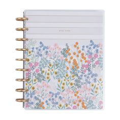 "Buy The Classic Happy Planner® Soft Florals at Michaels. This fresh and flowery 12-month undated planner comes with 12 blank dividers and a sticker sheet with months so you can label the dividers and start your planning at any point in time. The dashboard layout provides space for listing tasks, writing down notes, prioritizing, setting goals, planning and writing down day-to-day errands. This fresh and flowery 12-month undated planner comes with 12 blank dividers and a sticker sheet with month Desk Calendar Planner, Happy Planner Accessories, Goals Planning, Dashboard Layout, Planner Books, Writing Planning, Classic Happy Planner, Monthly Calendars