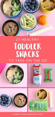 healthy toddler snacks to take on the go