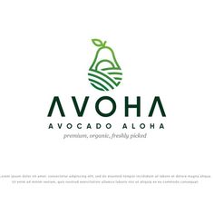 the logo for avocado aloha