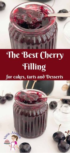 the best cherry filling for cakes, tarts and desserts