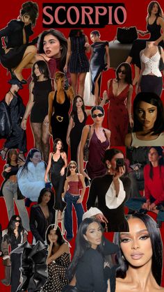 Scorpio Fashion, Scorpio Aesthetic, School Outfit, Fashion Board, Astrology, Essence, Black