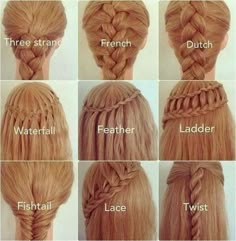 Knot Hairstyles, Different Braids, Types Of Braids, Short Hairstyle, Hairstyles For School, Top Knot, Hair Dos, Hair Designs, Hairstyle Ideas