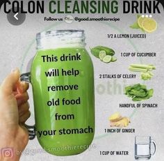 Detox Smoothies, Cleansing Drinks, Healthy Juice Drinks, Smoothie Recipes Healthy Breakfast, Smoothie Drink Recipes, Healthy Drinks Smoothies, Healthy Juice Recipes, Home Health Remedies, Cleanse Recipes