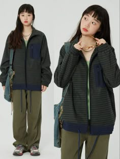 Japanese Fashion Women Casual, Japanese Outfits Casual, Colorful Korean Fashion, Vibe Clothes, 인물 사진, 가을 패션, Girly Outfits