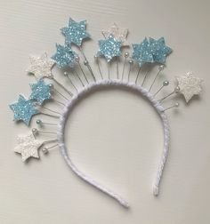 Stars Headband Twinkle Twinkle Little Star Party, Stars Headband, Star Crown, Star Costume, Halo Headband, Star Headband, Star Party, Crown Headband, Twinkle Twinkle Little Star