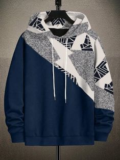 If you are thinking of gifting something to your boyfriend this Valentine's Day, then this is for you. #valentinesgift #valentines #valentinesday #valentine #love #valentinesdaygift #giftideas #gift #valentineday #gifts #boyfriend Geometric Patchwork, Comfortable Hoodies, Winter Hoodies, Blue Hoodie, Red Hoodie, Patchwork Designs, Drawstring Hoodie