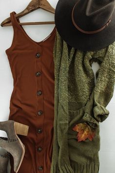 Boucle Knit, Mode Hippie, Outfits To Wear, Mode Boho, Autumn Colors, Autumn Season, Dressy Outfits, Look Vintage, Mode Inspiration