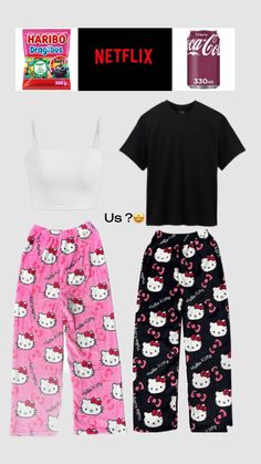 Cute Easy Outfits For School, Couples Clothes, Bff Matching Outfits, Couple Matching Outfits, Cute Outfits With Leggings, Cute Pjs