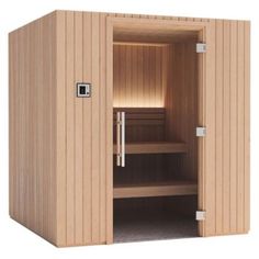 Auroom Emma Wood Cabin Sauna Kit Cabin Sauna, Home Sauna, Sauna Kit, Modular Cabins, Door Options, Wood Cabin, Diy Cabin, Sauna Heater, Traditional Saunas