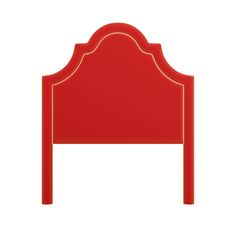 MonetTangerineVelvet Upholstered Headboard Shapes, Accent Headboard, Headboard Shapes, Katie Kime, Pipe Furniture, King Headboard, Room Redo, Beds & Bed Frames, Creating A Business