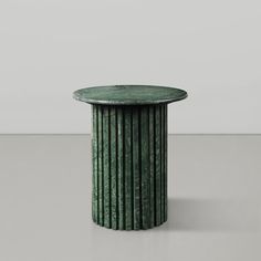 Della Emerald Fluted Marble Side Table - Holistic Habitat Fluted Marble, Marble End Table, Marble Top End Tables, Upholstered Chaise Lounge, Marble End Tables, Upholstered Chaise, Marble Side Tables, Nursery Furniture Sets, Meridian Furniture