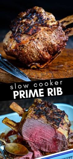 slow cooker prime rib roast recipe