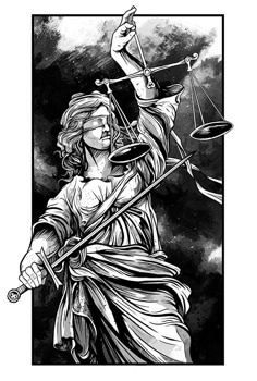 Lady Justice Statue, Justice Statue, Mythology Tattoos, Tattoo Project