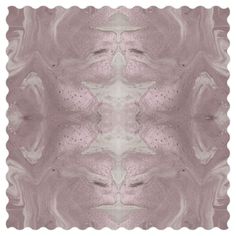 a pink and white abstract design on a white background