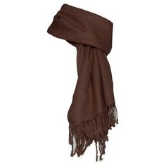 100% Pashmina Shawl Wrap Scarf Size: One Size.  Color: Brown.  Gender: female.  Age Group: adult. Brown Scarf, Brown Scarves, Wrap Scarf, Pashmina Shawl, Winter Fits, Shawl Wrap, Christmas List, Cloth Bags, Gravity