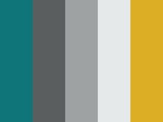 the color palette for this project is green, yellow and grey with some blue in it